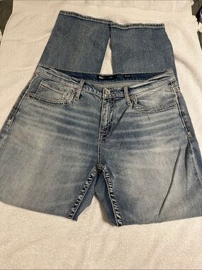BKE Faded Blue Denim Jeans